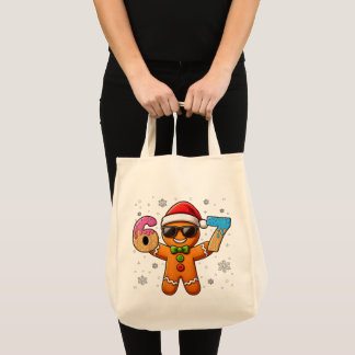 Tote Bag Gingerbread Cool 67 — Numéros de glace de fêtes