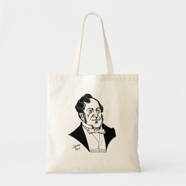 Tote Bag Gioachino Rossini (Devant)