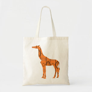 Tote Bag girafe Brown