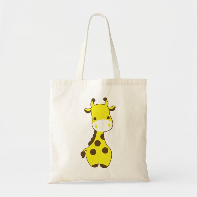 Tote Bag Girafe de bébé (Devant)