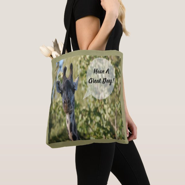 Tote Bag Giraffe (De près)