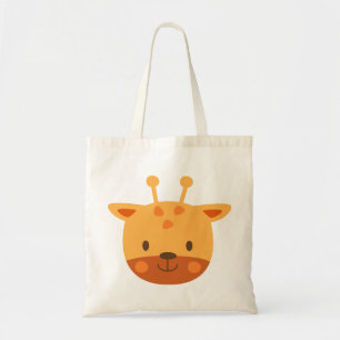 Tote Bag Giraffe Anniversaire Art pour enfants