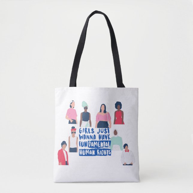 Tote Bag Girl Power (Devant)