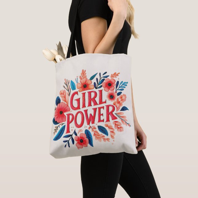 Tote Bag Girl Power (De près)