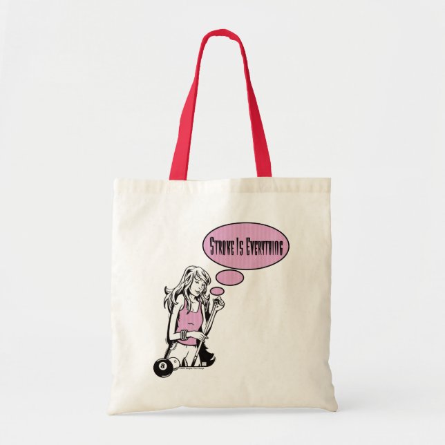 Tote Bag Girly Cue (Devant)