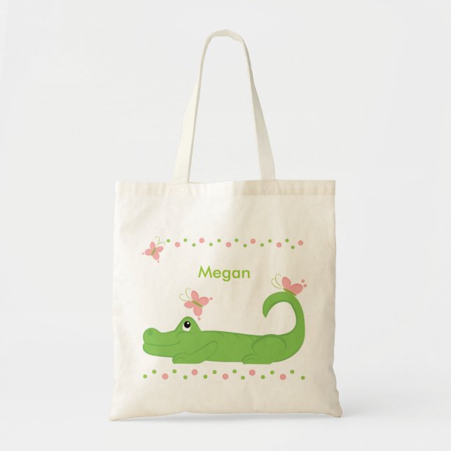 Tote Bag GIrly Gator (Devant)