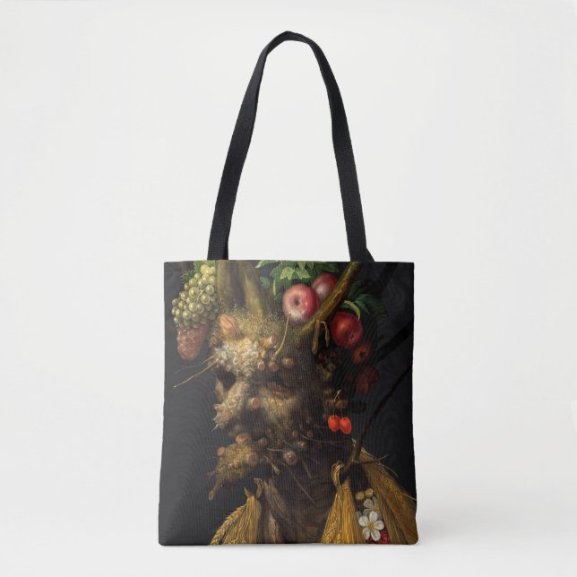 Tote Bag Giuseppe Arcimboldo - Quatre saisons en une tête (Devant)