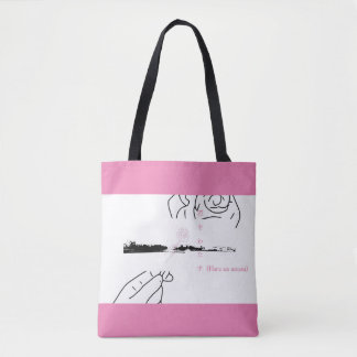 Tote Bag Giving flowers(Yokohama) トート