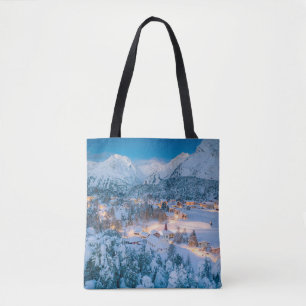Tote Bag Glace et neige   Graubunden, Engadin, Suisse