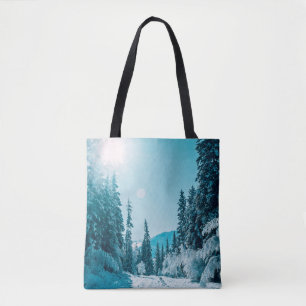 Tote Bag Glace et neige Réserve naturelle de l'Altaï, Rus