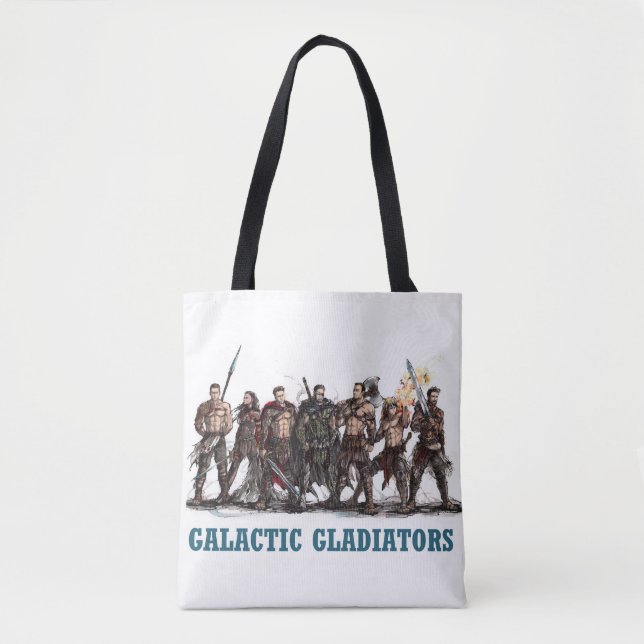 Tote Bag Gladiateurs galactiques Fourre-tout (Devant)
