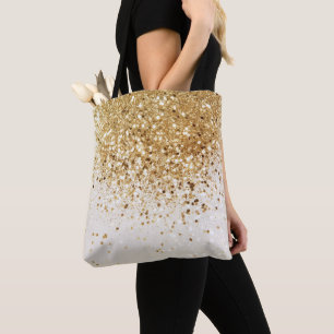 Tote Bag Glam de la Parties scintillant d'or Sparkling #2