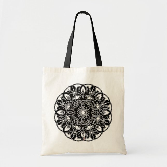 Tote Bag Glyphe octa quixotique (Devant)