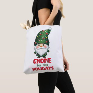 Tote Bag Gnome Pour Les Vacances Drôle & Adorable Noël