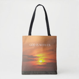 Tote Bag God is with Us - Scripture Class Edition