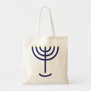 Tote Bag Gold de la marine Menorah