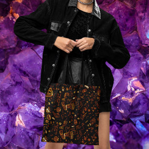 Tote Bag Gold Green Black Super