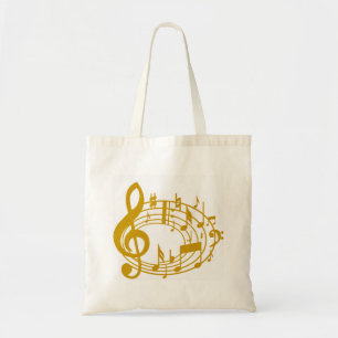 Tote Bag Gold Notes_