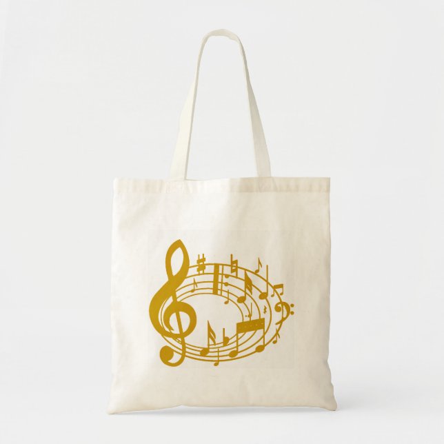 Tote Bag Gold Notes_ (Devant)