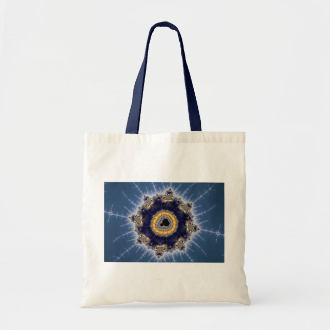 Tote Bag Golden Mandelbrot - Fractal (Devant)