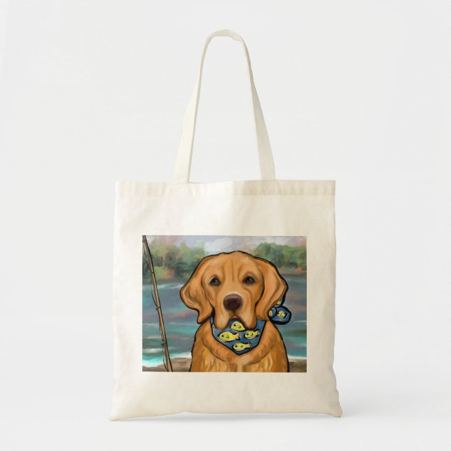 Tote Bag Golden Retriever (Devant)