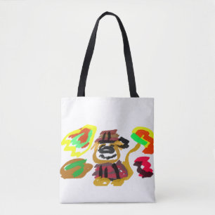 Tote Bag Golden retriever Automne