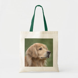 Tote Bag Golden retriever en plan rapproché