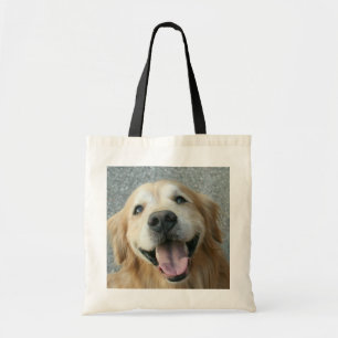 Tote Bag Golden Retriever souriant