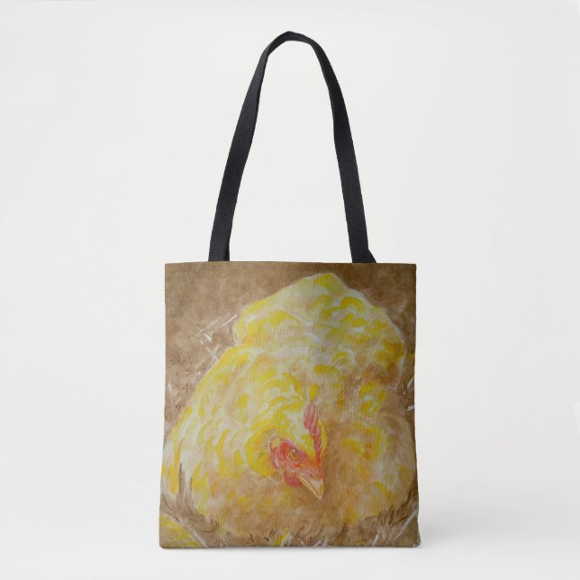Tote Bag Goldie the Chicken Fourre-tout (Devant)
