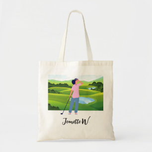 Tote Bag Golf Femme golfeuse