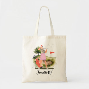 Tote Bag Golf Femme golfeuse