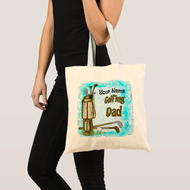 Tote Bag Golf papa (Devant (produit))