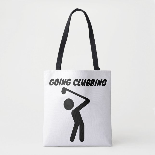 TOTE BAG GOLFER GIRL GOLF FOURRE-TOUT (Devant)