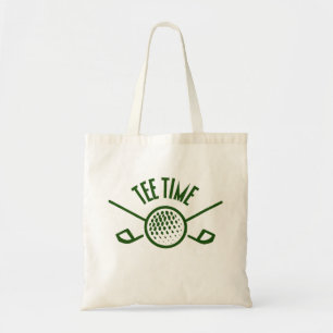 Tote Bag Golfers Tee Time