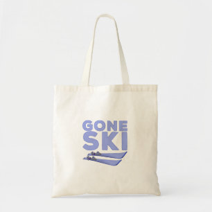Tote Bag Gone Ski