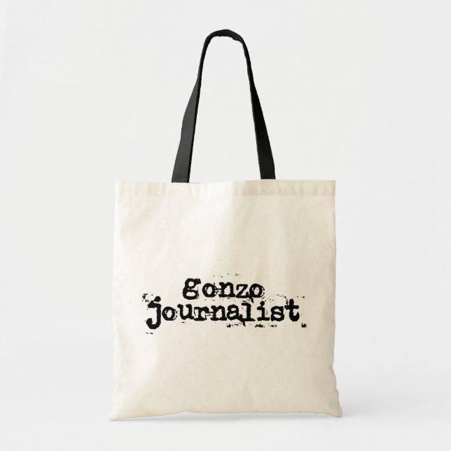 Tote Bag Gonzo Journaliste (Devant)