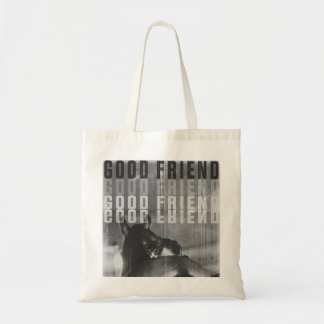 Tote Bag good friend-BW