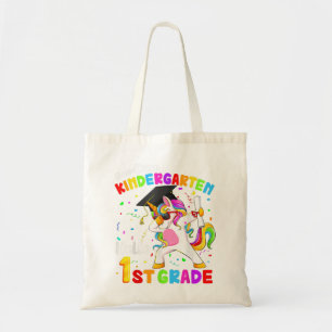 Tote Bag Goodbye Kindergarten Hello 1st Grade Graduation Un