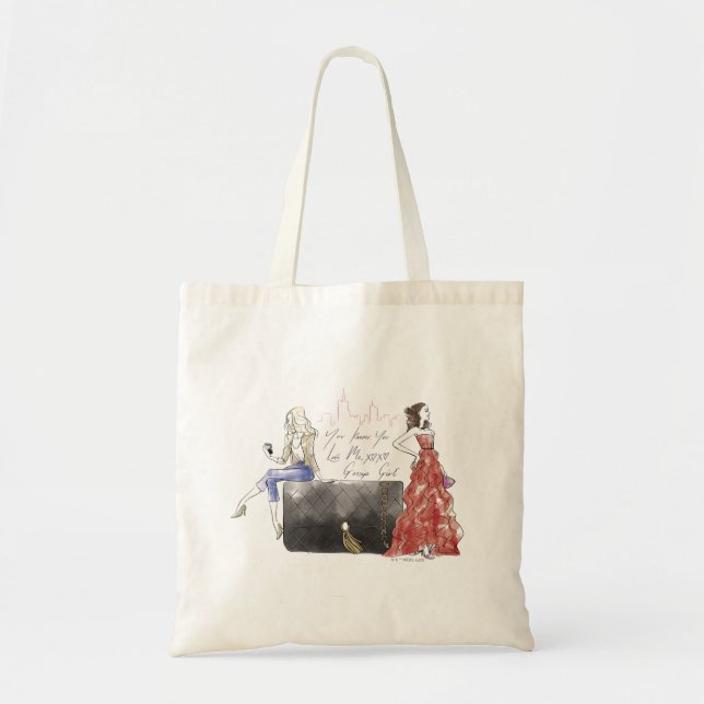 Tote Bag Gossip Girl - Vous Savez Que Vous M'Aimez (Devant)
