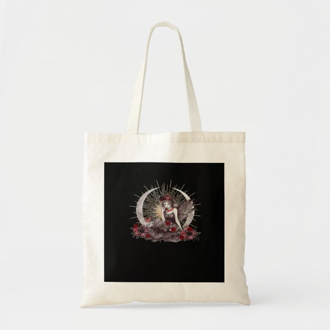 Tote Bag Goth Girl Whimsigoth Classic (Devant)