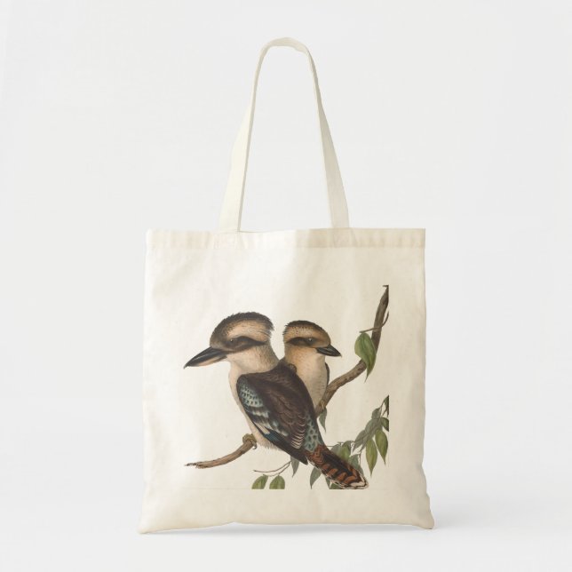 Tote Bag Gould Kookaburra Australiana (Devant)