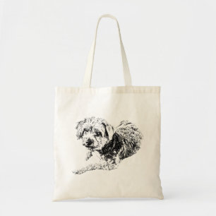 Tote Bag Grâce graphique d'un ami attentif