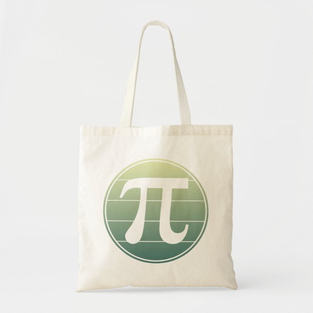 Tote Bag Gradient | Happy Pi Day Math (Devant)