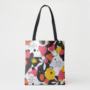 Tote Bag Graffiti Abstrait