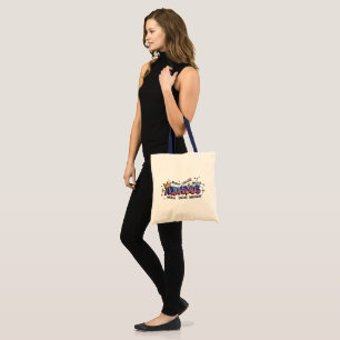Tote Bag Graffiti du zodiaque Verseau 