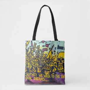 Tote Bag Graffiti urbain Art Abstrait
