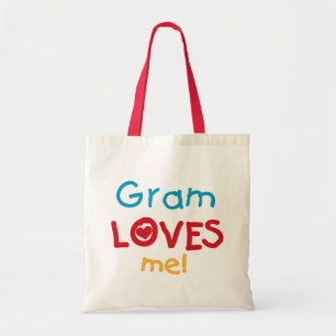 Tote Bag Gram Loves Me T-shirts et cadeaux