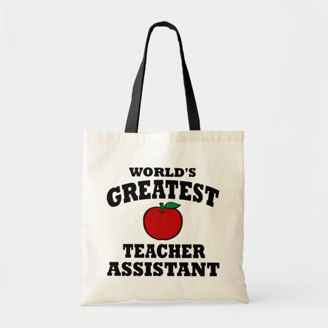 Tote Bag Grand assistant enseignant (Devant)