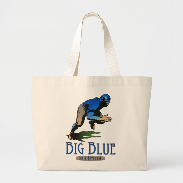 Tote Bag Grand bleu (Devant)