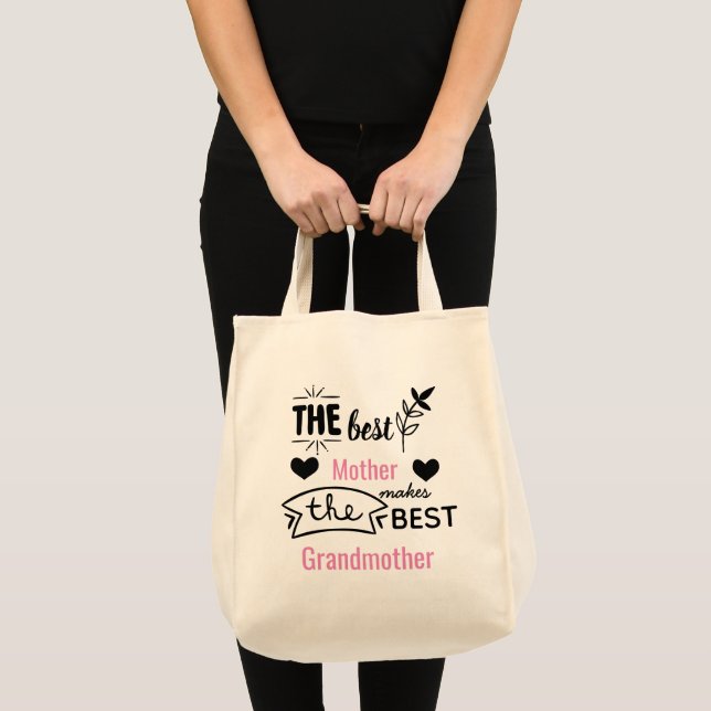 Tote Bag Grand-Enfant Sur Le Chemin Surprise Cadeau Pour NO (Devant (produit))